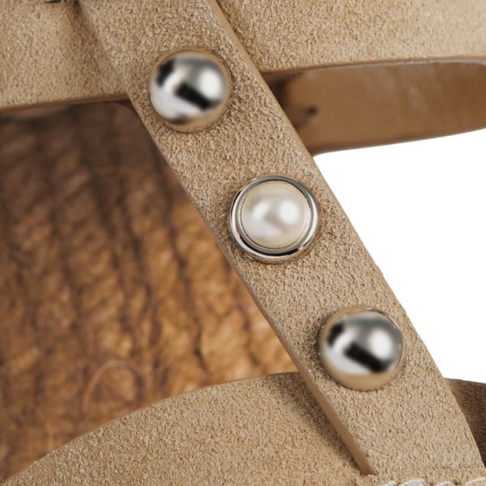 JIMMY CHOO
Danica Embellished Suede Espadrille Platform Wedges - Picture 5 of 10